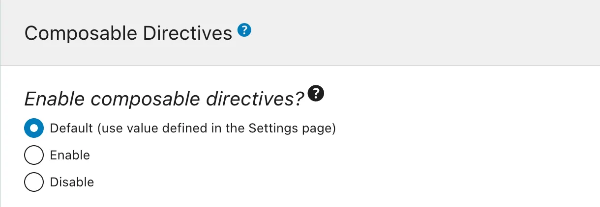 Multi-Field Directives dalam Schema Configuration